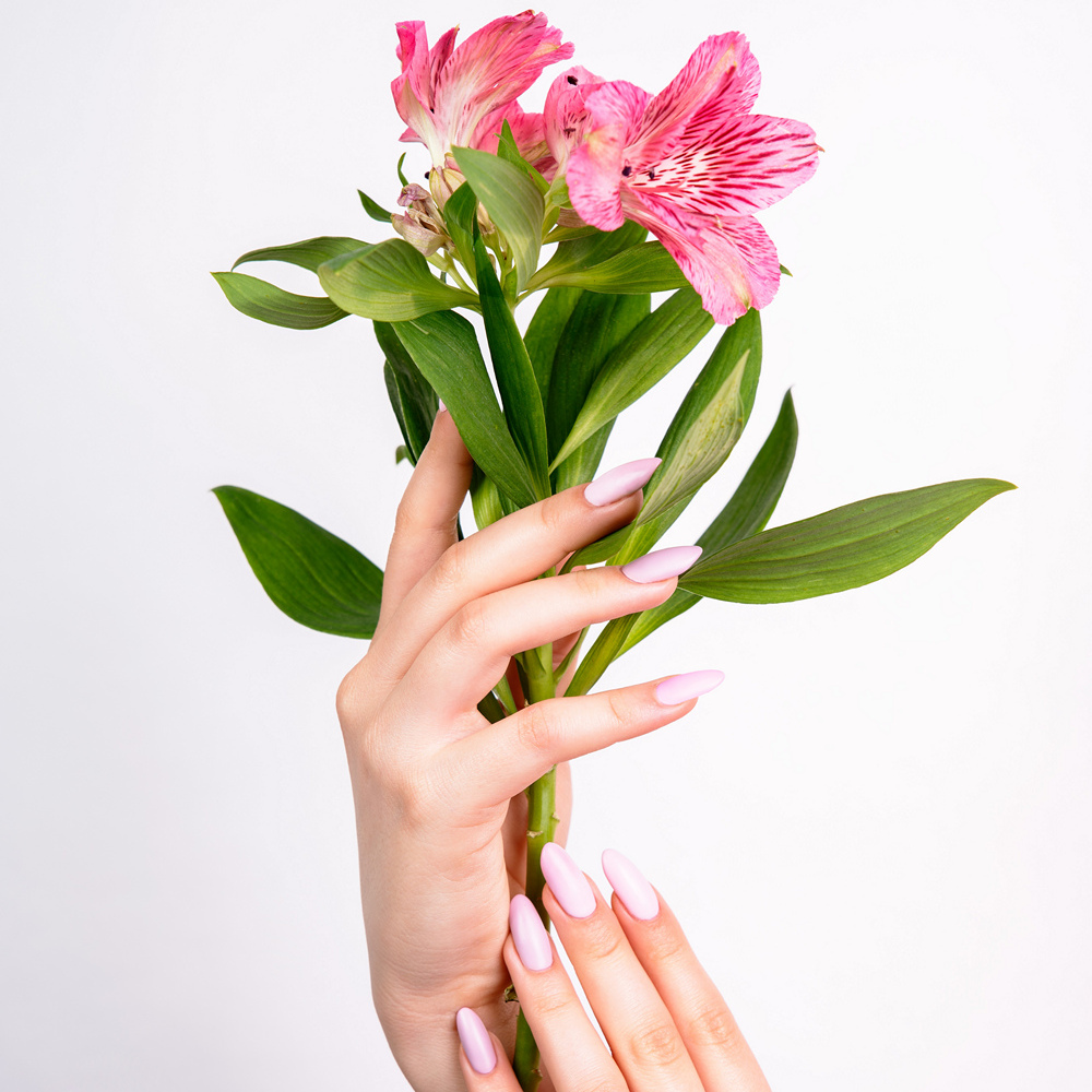 kwiaty - prezentacja paznokci
