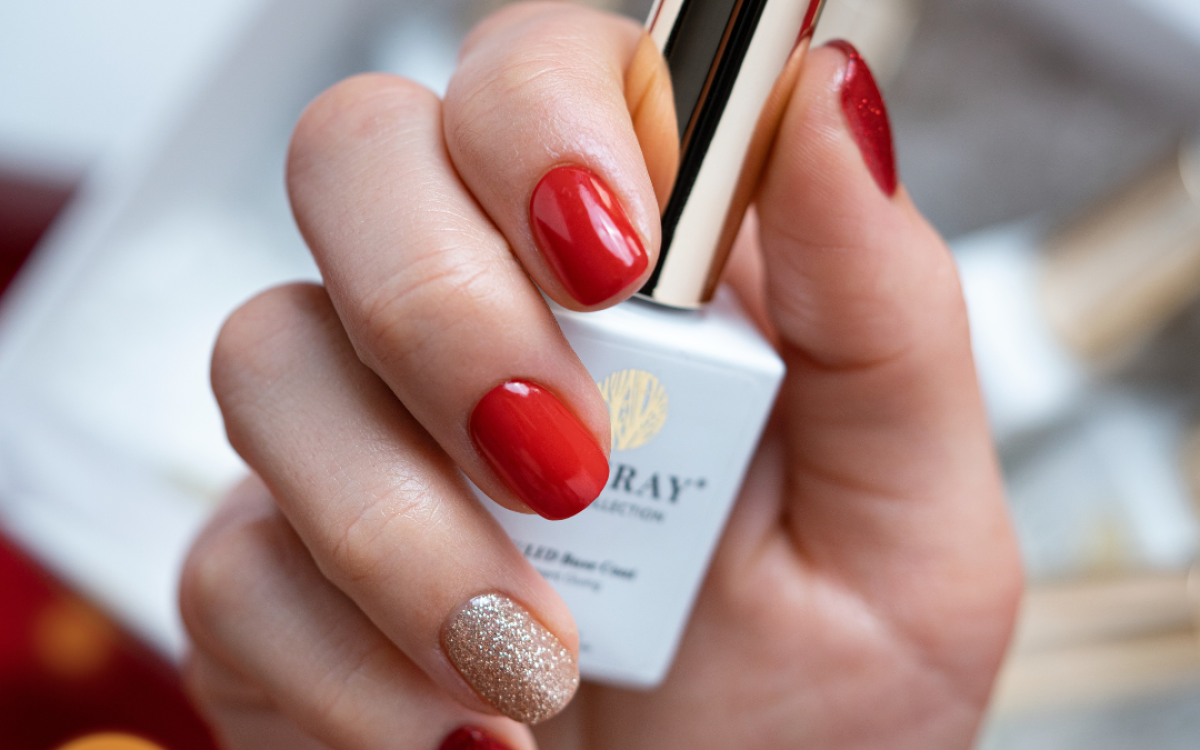 Świąteczny manicure Inspiracja 12
