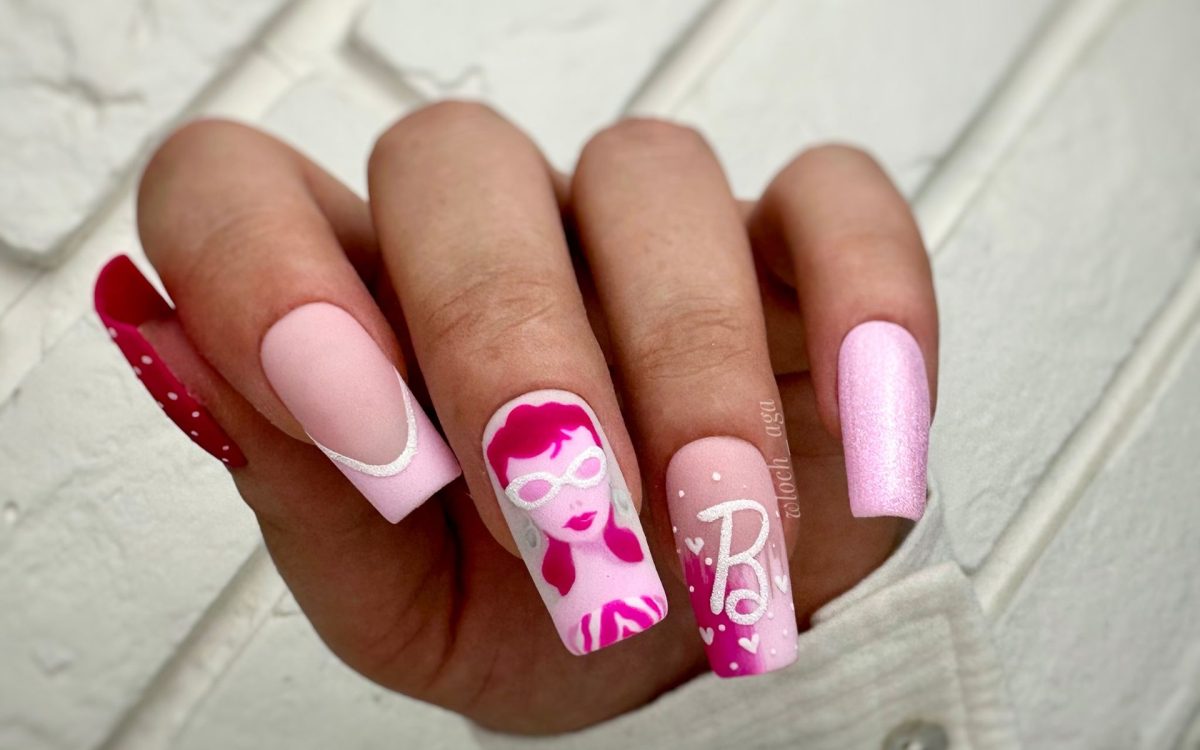 Barbie nails - manicure krok po kroku