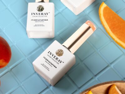 Aperol nails -- letni trend paznokci inspirowany koktajlem Aperol Spritz