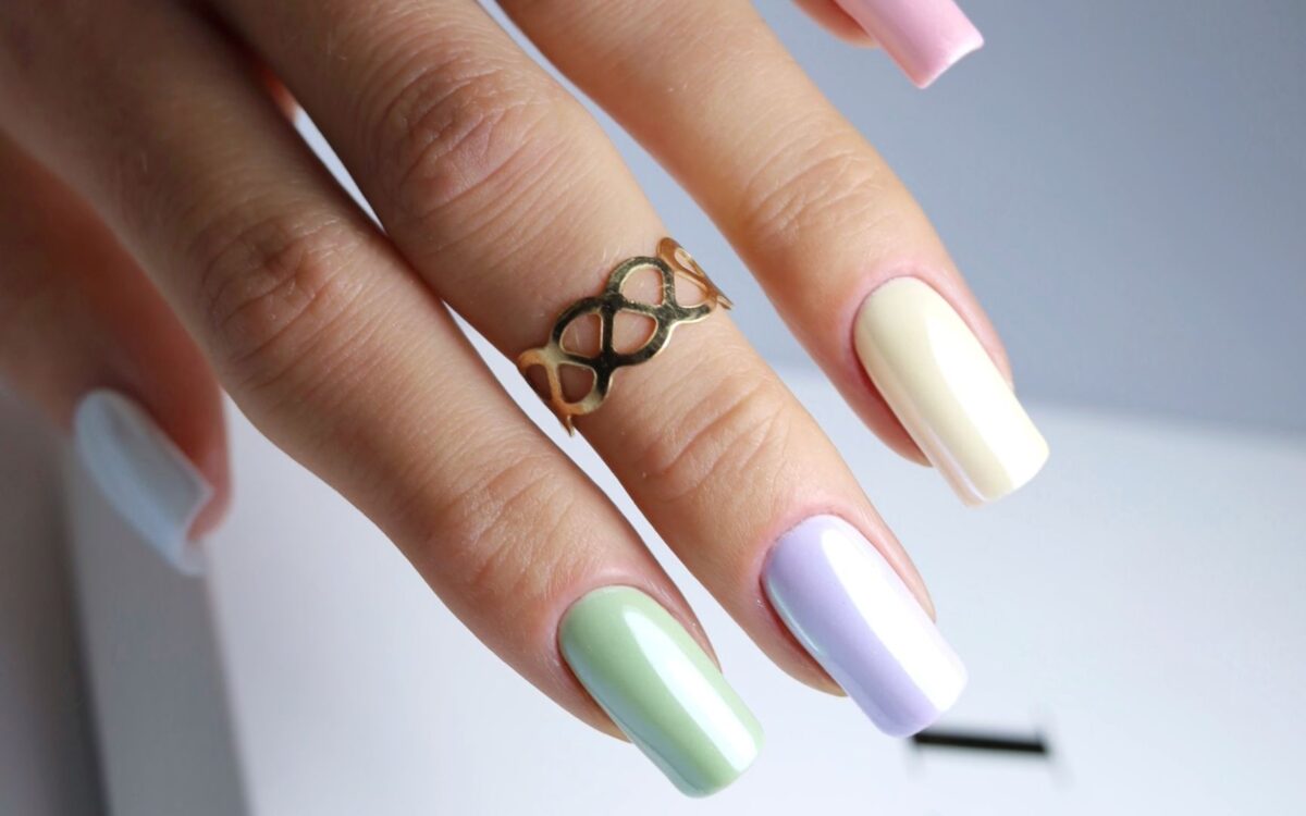 kształt paznokci hybrydowych