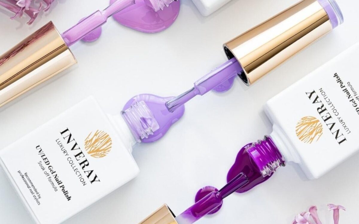 Lakiery hybrydowe inveray fioletowe