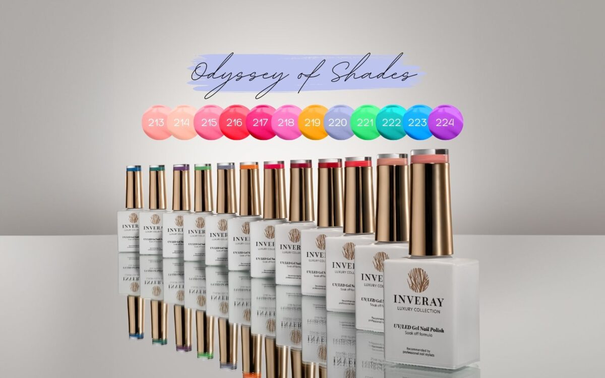 Modne neonowe paznokcie