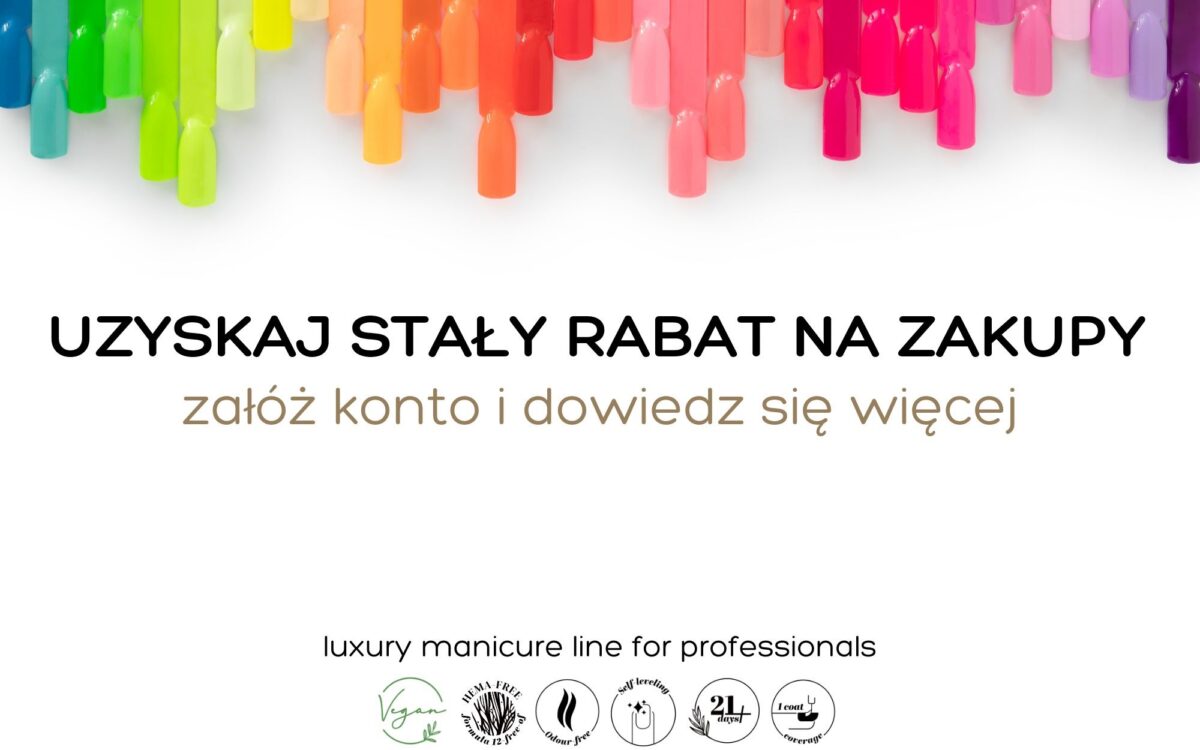 Neonowy manicure hybrydowy - modny nails na lato