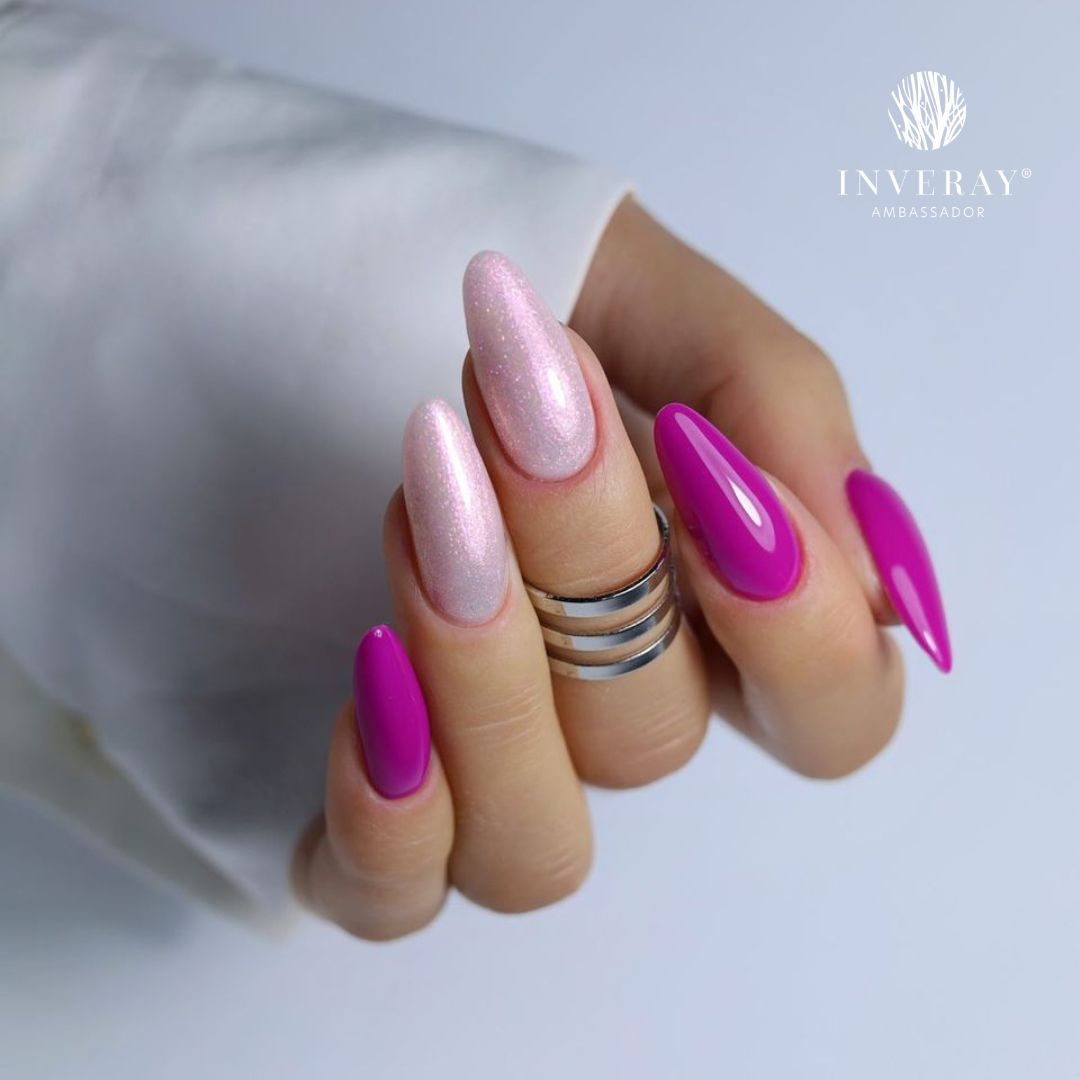 Lakier hybrydowy Inveray No 172 – głęboka magenta – główny widok produktu