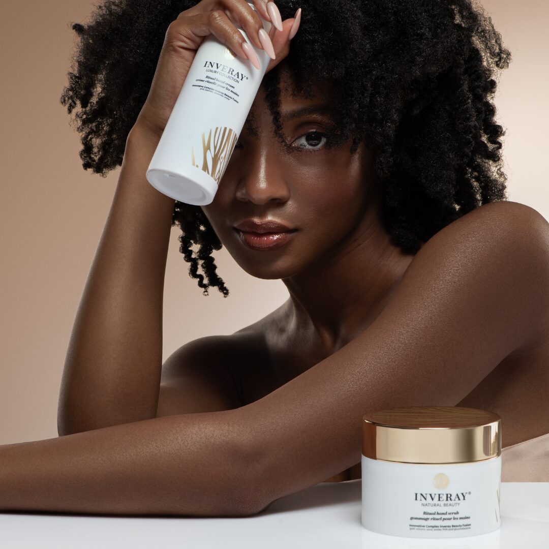 Zestaw Pielęgnacyjny do SPA Manicure Inveray - Krem i Peeling do Rąk - obrazek 2