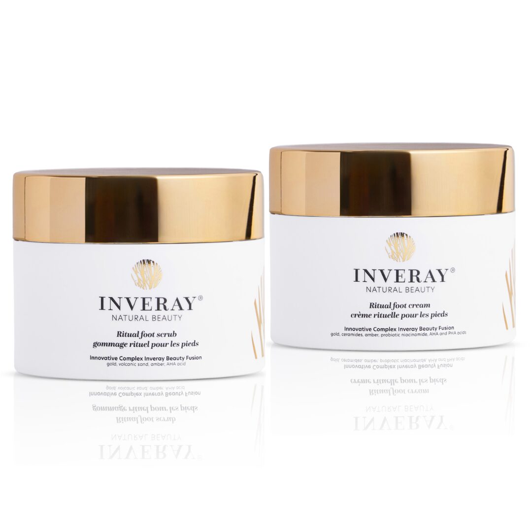 Zestaw pielęgnacyjny Inveray SPA Pedicure – krem i peeling do stóp
