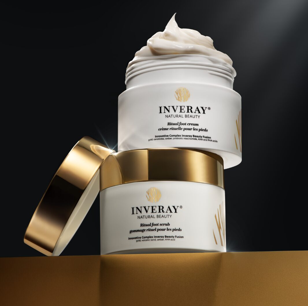 Zestaw Pielęgnacyjny do SPA Pedicure Inveray - Krem i Peeling do Stóp - obrazek 3