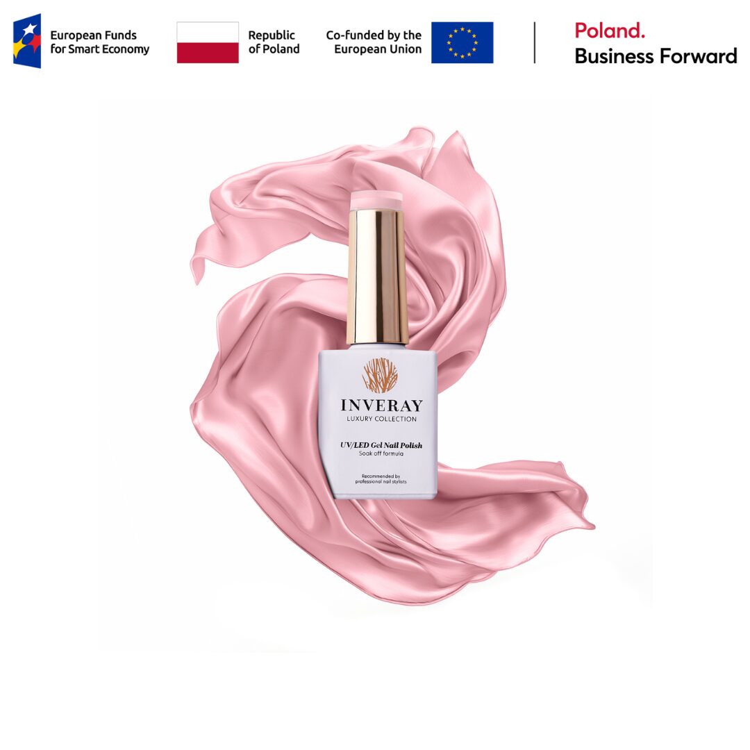 Lakier hybrydowy No. 240 - w odcieniu różowego brzoskwiniowego - główny widok produktu