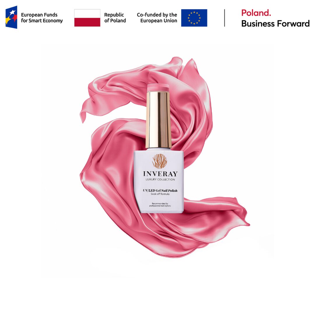 Lakier hybrydowy No. 253 - w odcieniu truskawkowy róż - główny widok produktu