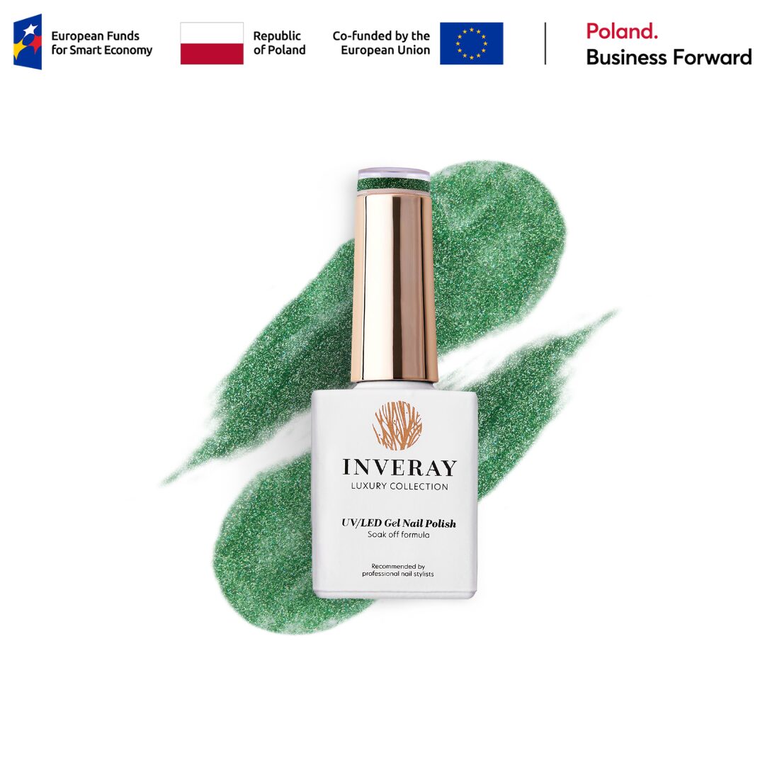 Lakier hybrydowy No. 261 - w odcieniu zielony - główny widok produktu.