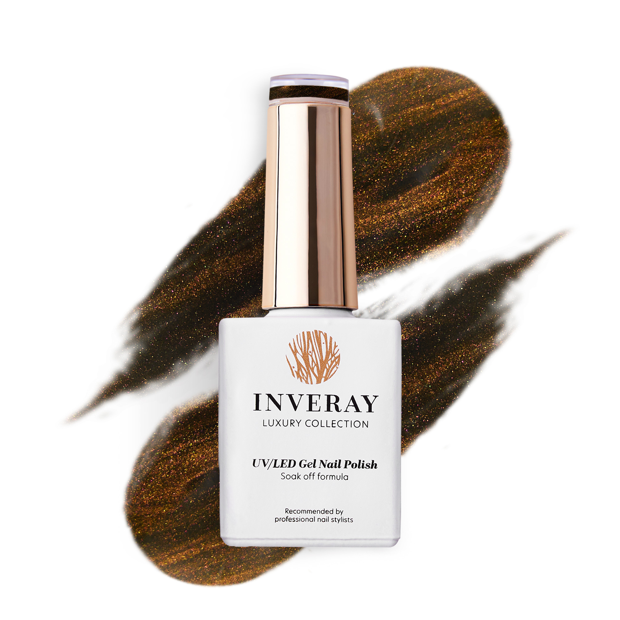 Lakier hybrydowy Inveray No. 269 – w odcieniu różowo-zielonym – główny widok produktu