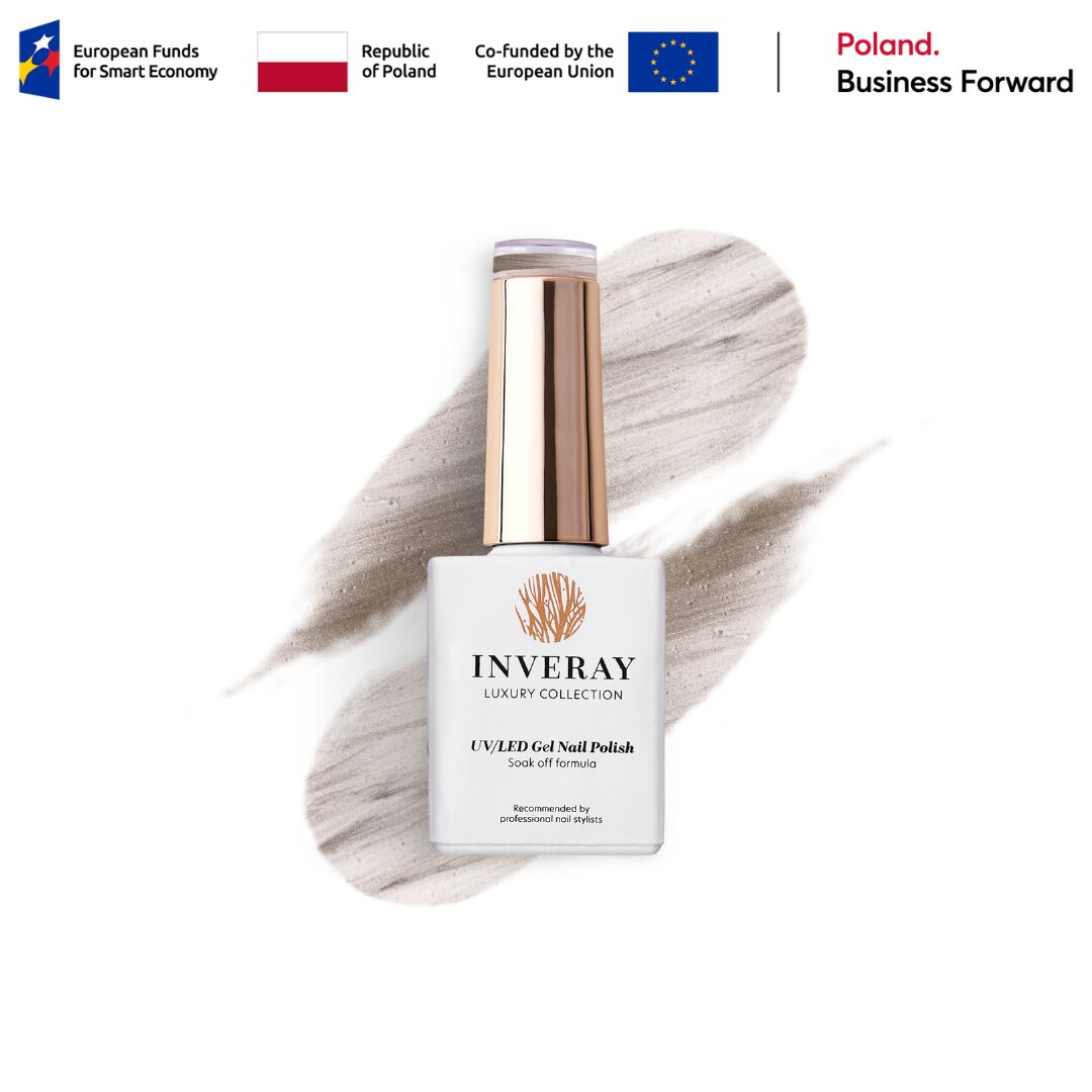 Lakier hybrydowy Inveray No. 275 – w odcieniu szampańskim – główny widok produktu