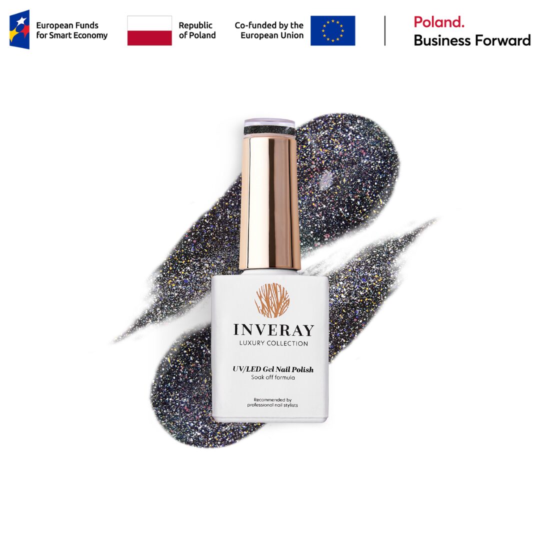 Lakier hybrydowy Inveray No. 276 – w odcieniu holo – główny widok produktu