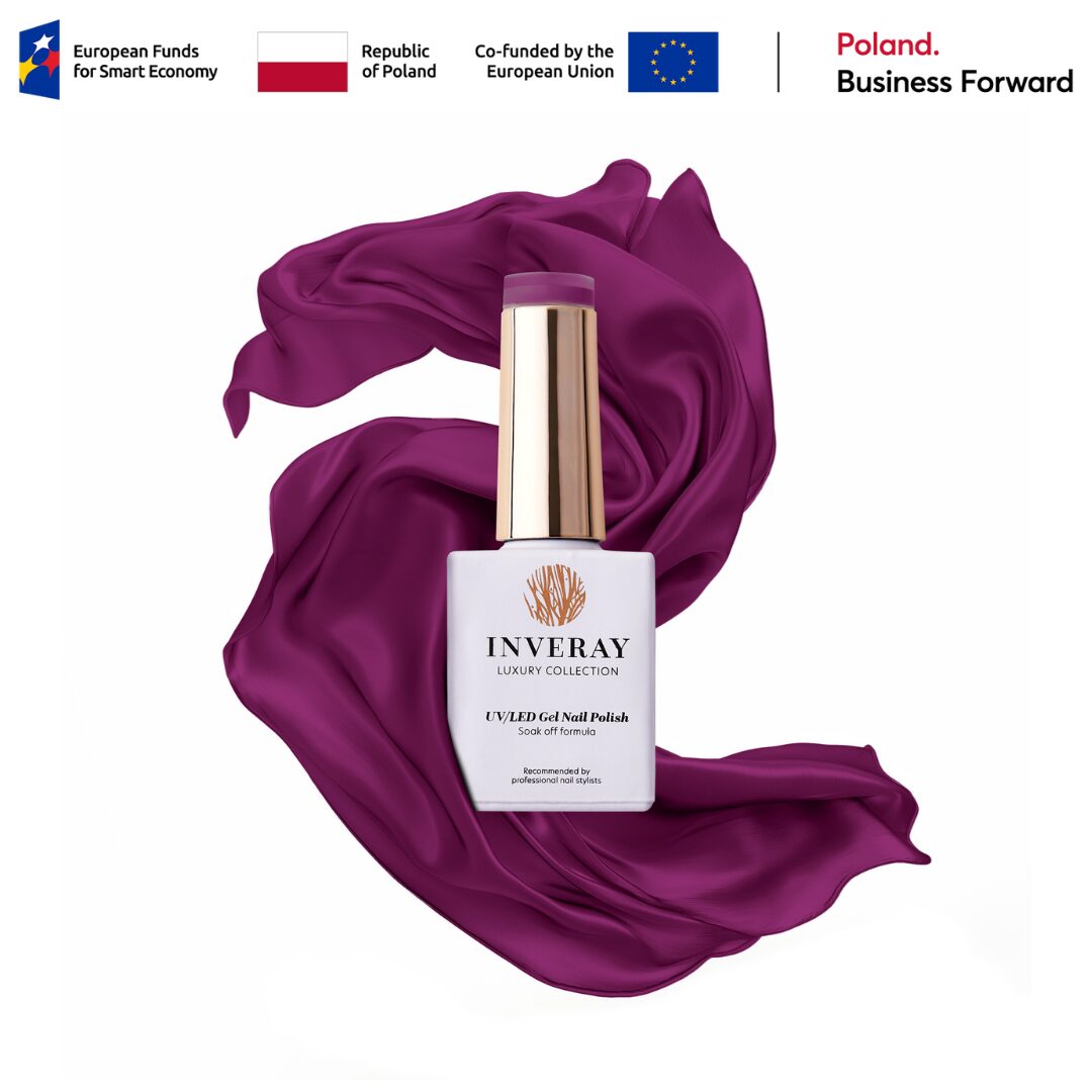 Lakier hybrydowy No 279 – w odcieniu śliwkowym – główny widok produktu