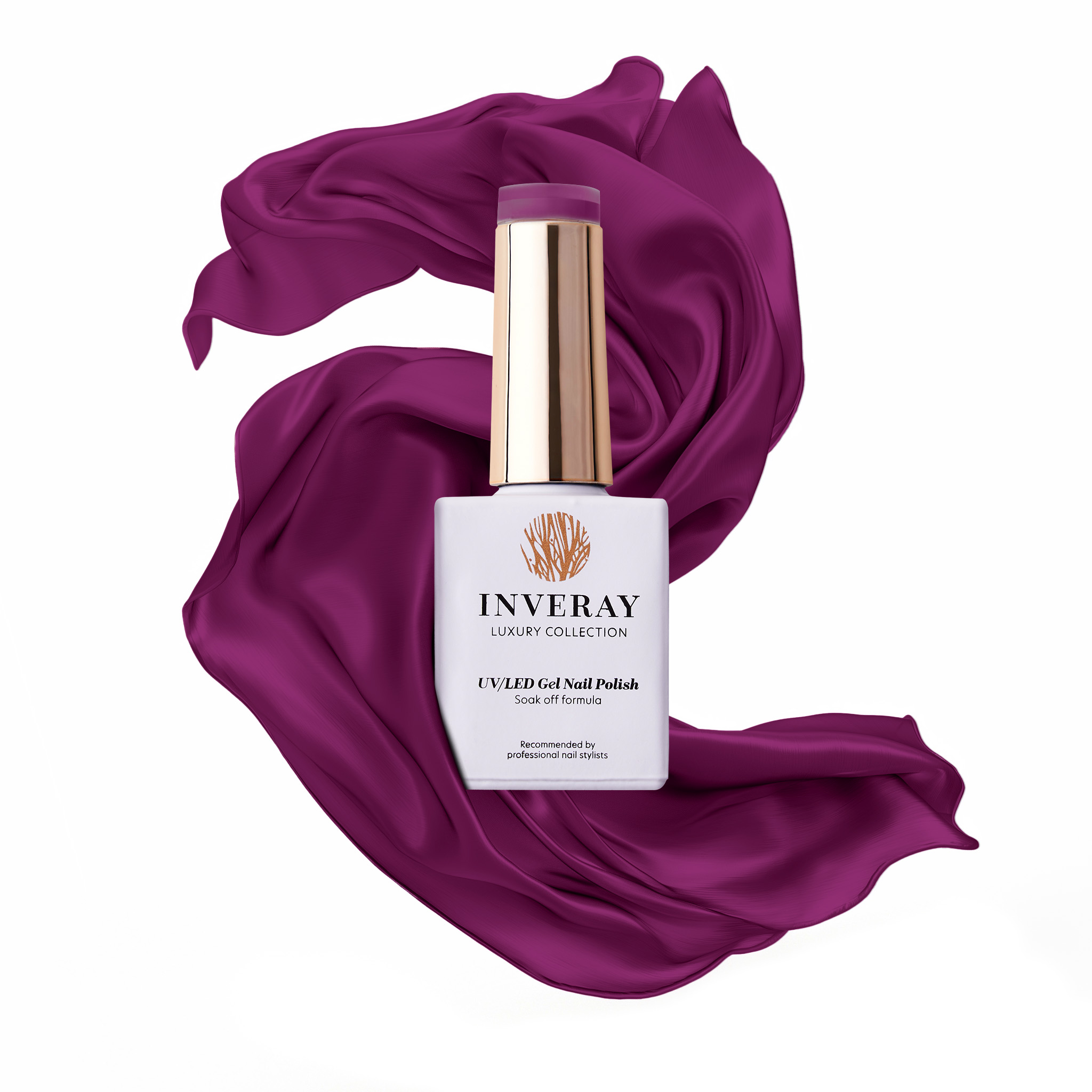 Lakier hybrydowy No 279 – w odcieniu śliwkowym – główny widok produktu