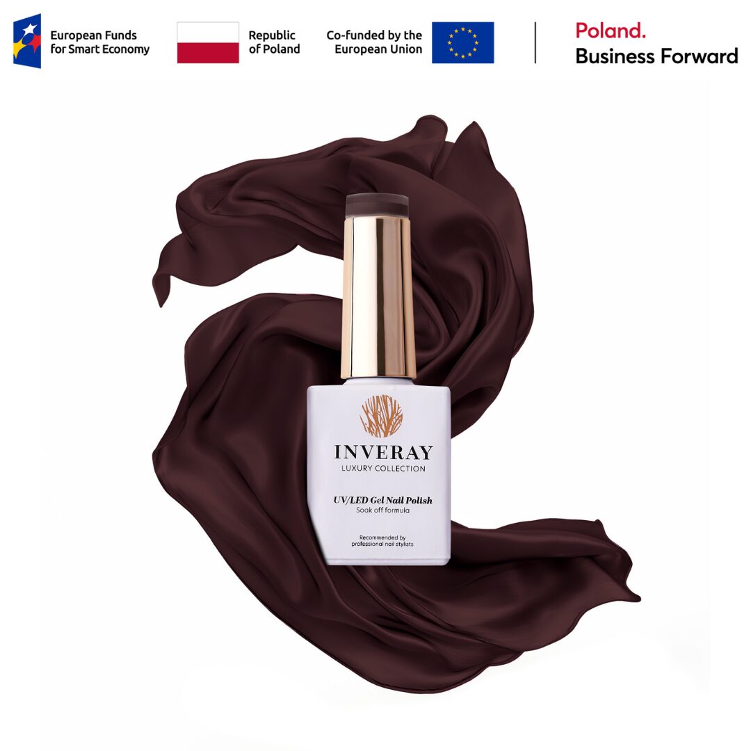 Lakier hybrydowy No 281 – w odcieniu czekoladowym – główny widok produktu