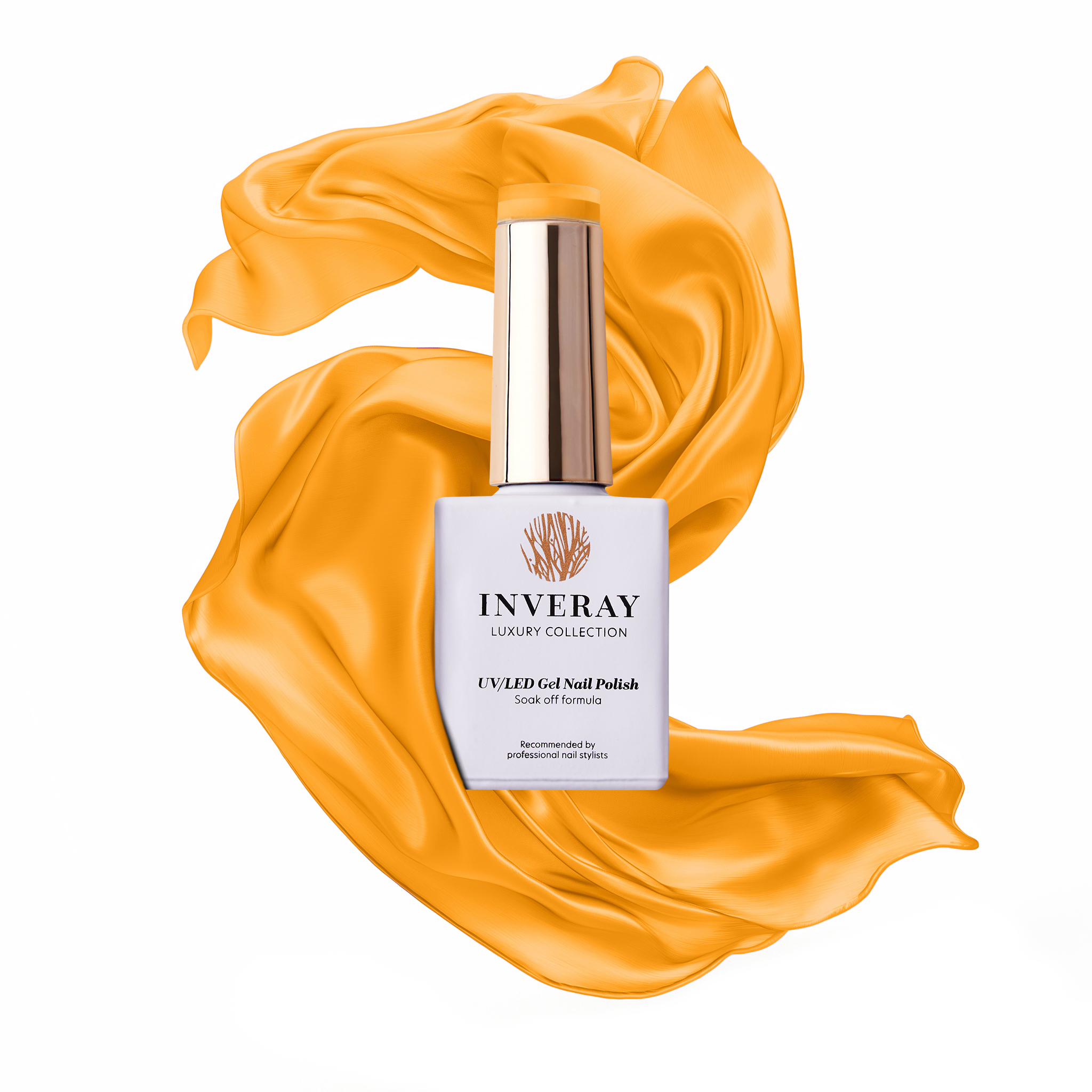 Lakier hybrydowy No 294 – w odcieniu słonecznego pomarańczu – główny widok produktu