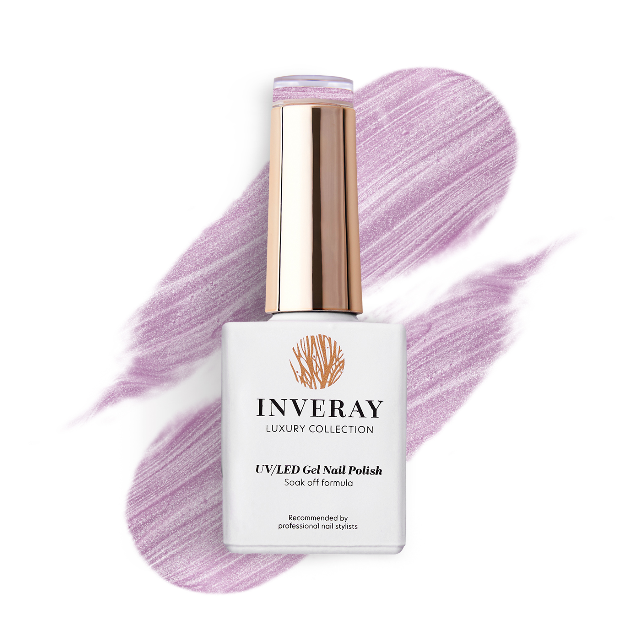 Lakier hybrydowy No 316 – koreański cat eye w odcieniu pastelowego fioletu – główny widok produktu