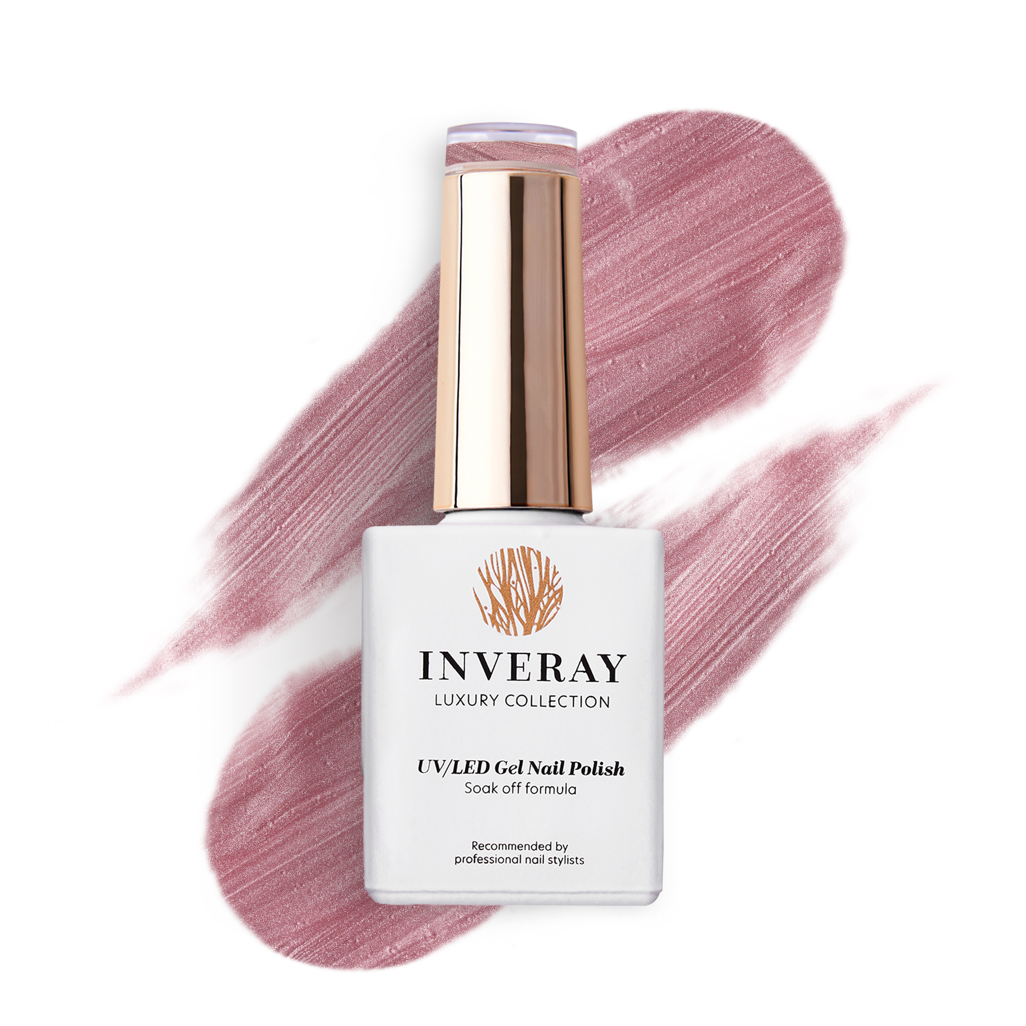 Lakier hybrydowy No 317 – koreański cat eye w odcieniu ciepłego różu – główny widok produktu