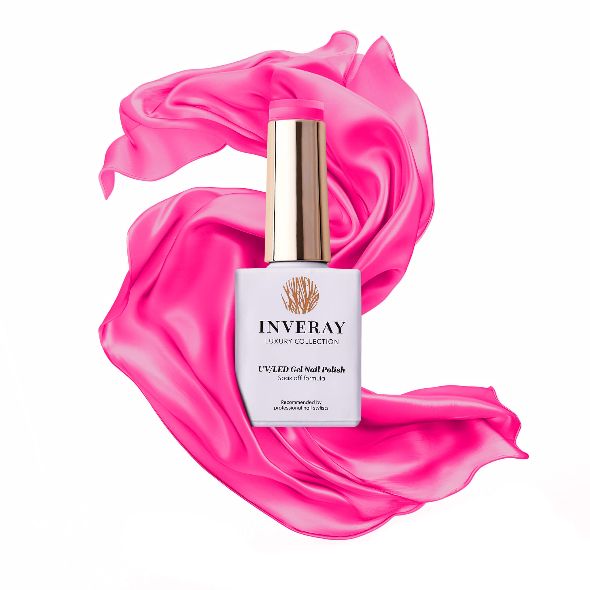 Lakier hybrydowy No. 006 - w odcieniu neonowy różowy - główny widok produktu