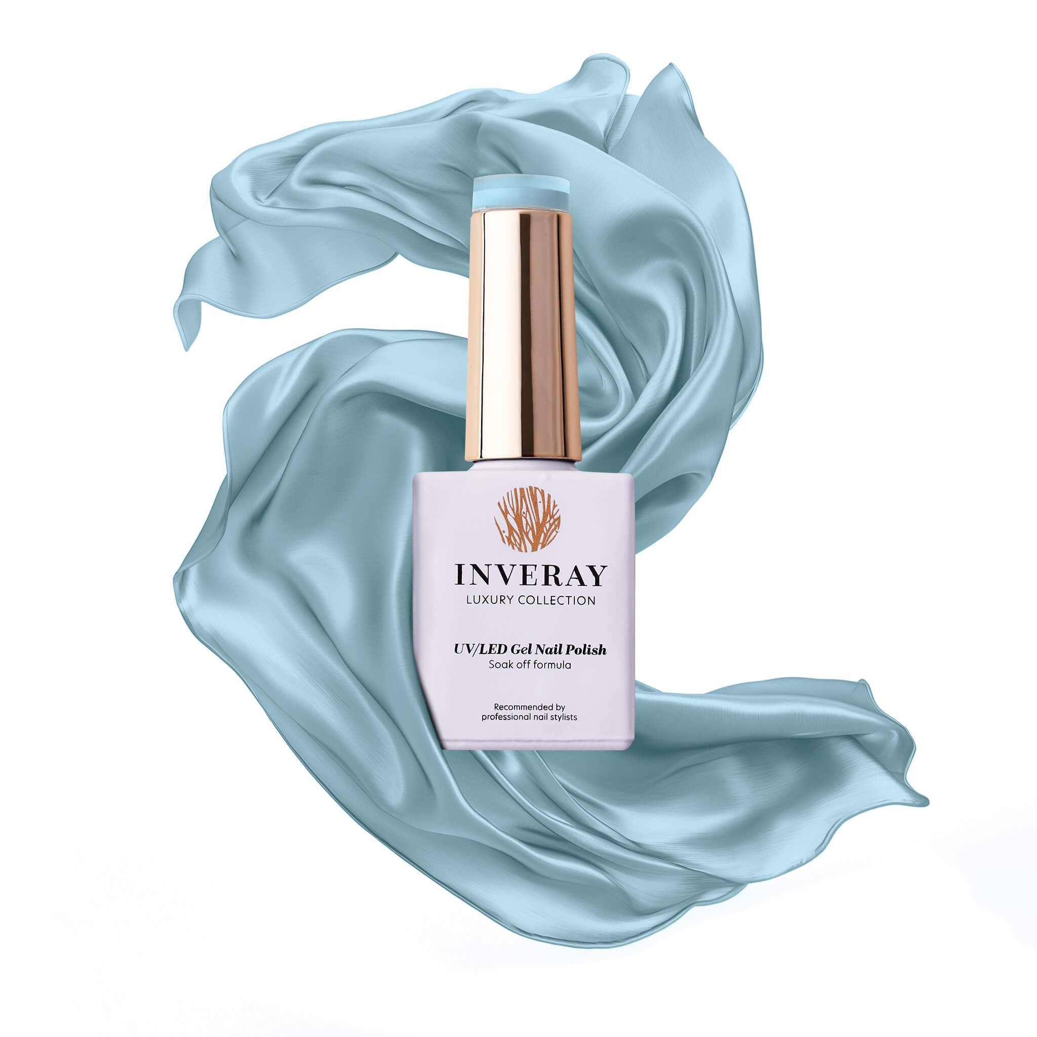 Lakier hybrydowy No. 010 - w odcieniu jasnobłękitnym - główny widok produktu