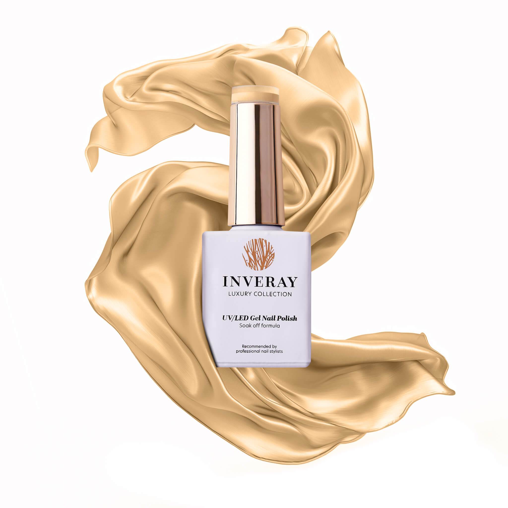 Lakier hybrydowy No. 049 - w odcieniu rozbielony pomarańczowy - główny widok produktu