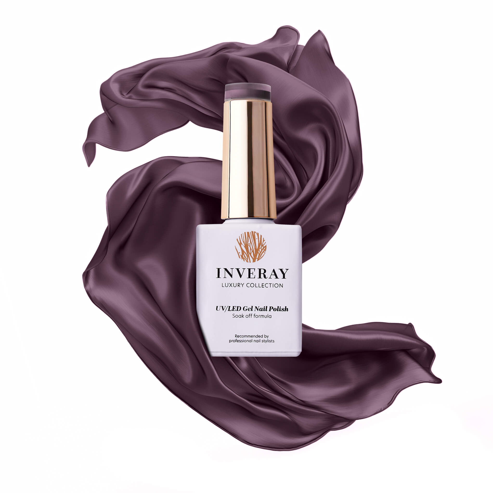 Lakier hybrydowy No. 072 - w odcieniu chłodny brąz - główny widok produktu