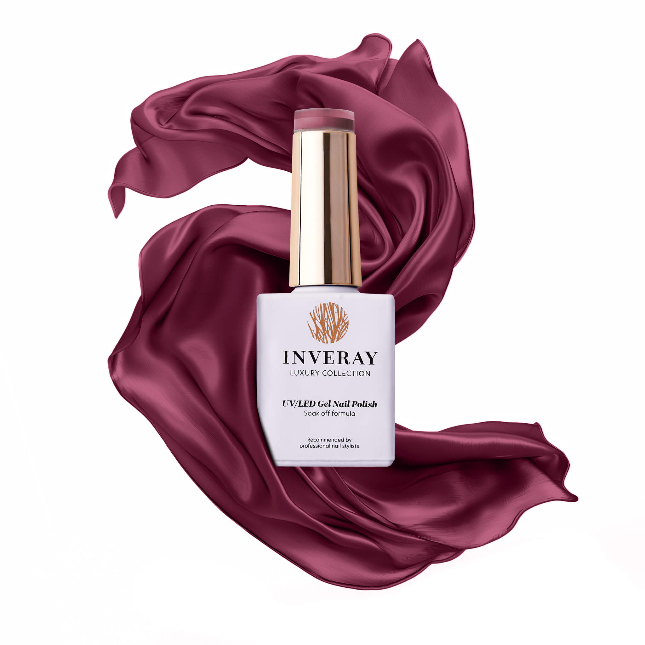 Lakier hybrydowy No. 077 - w odcieniu zgaszony różowy - główny widok produktu