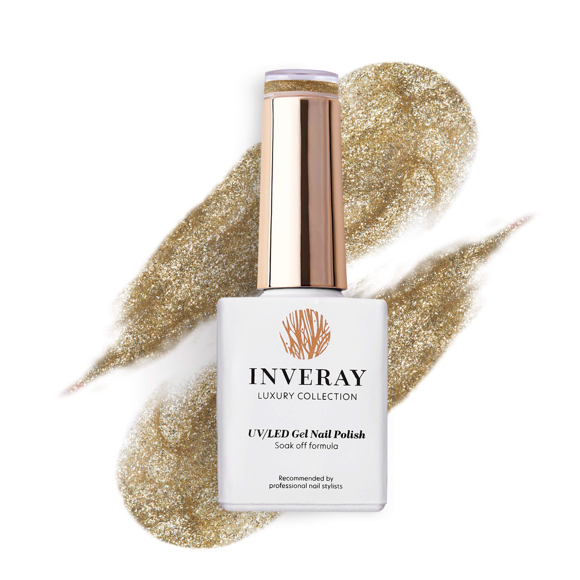 Lakier hybrydowy No. 079 - w odcieniu złoty chłodny - główny widok produktu