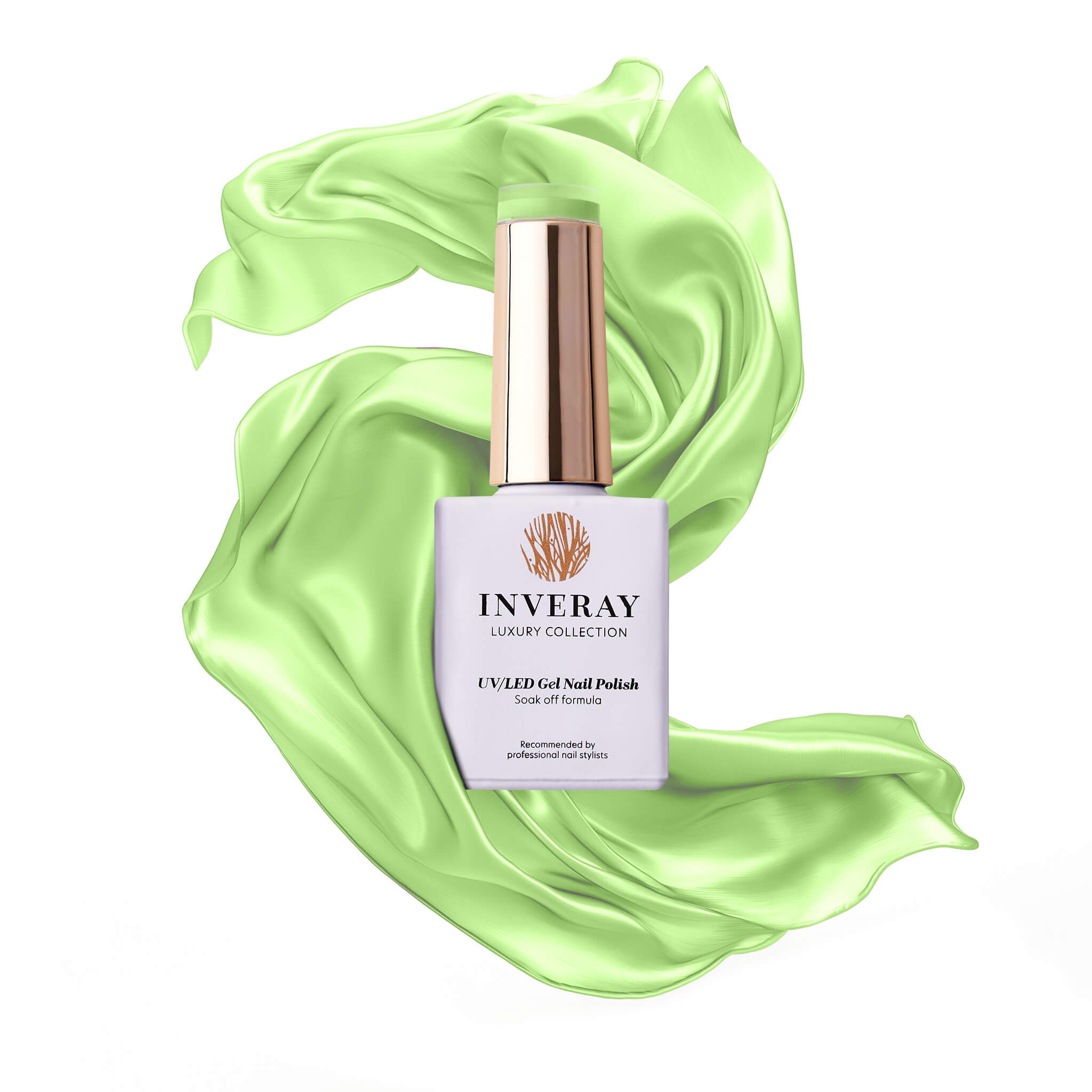 Lakier hybrydowy No. 125 - w odcieniu rozbielony limonkowy - główny widok produktu