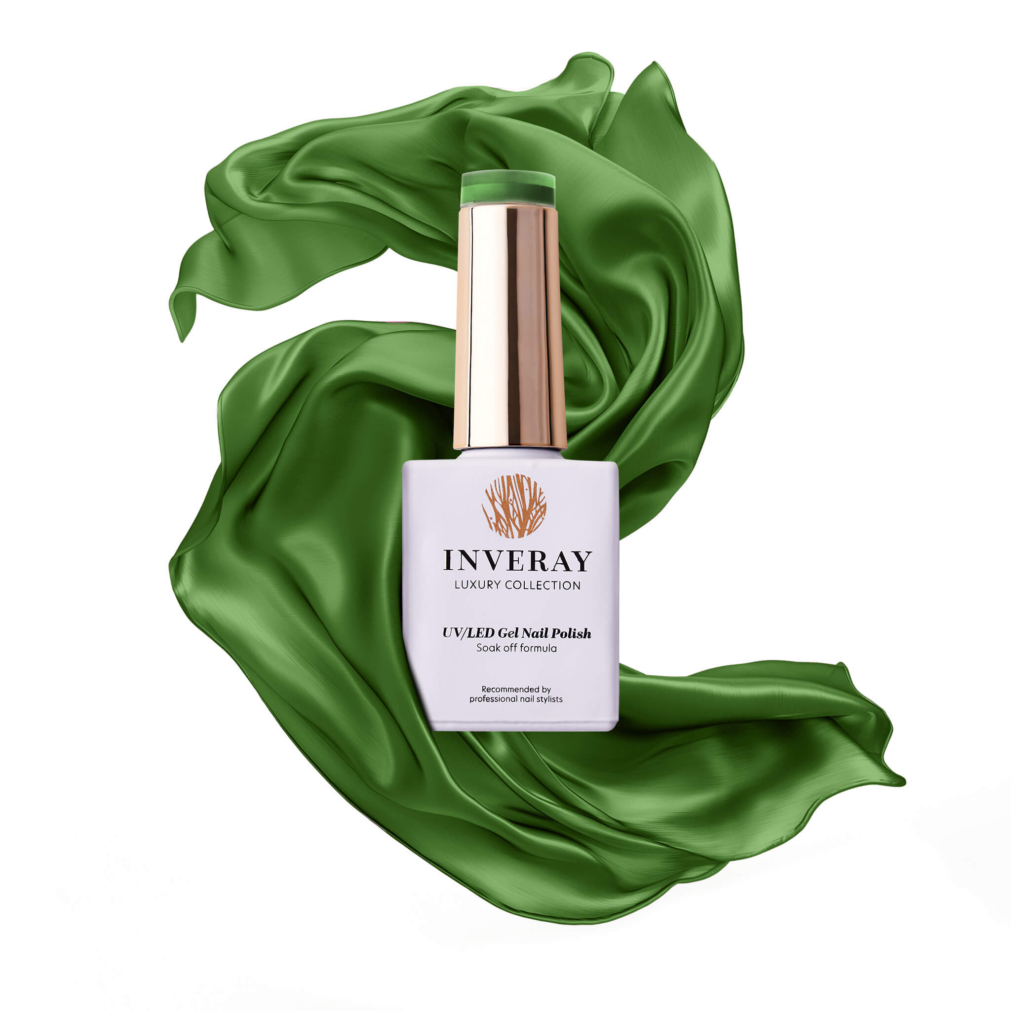 Lakier hybrydowy No. 142 - w odcieniu zielony trawiasty - główny widok produktu