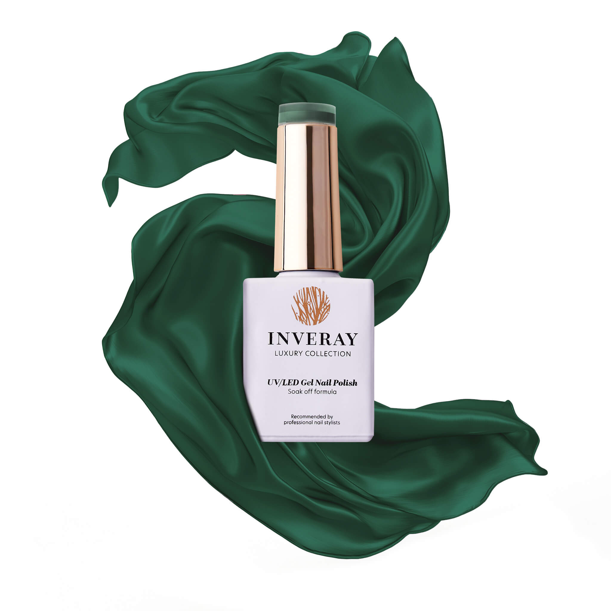 Lakier hybrydowy No. 154 - w odcieniu zielony butelkowy - główny widok produktu