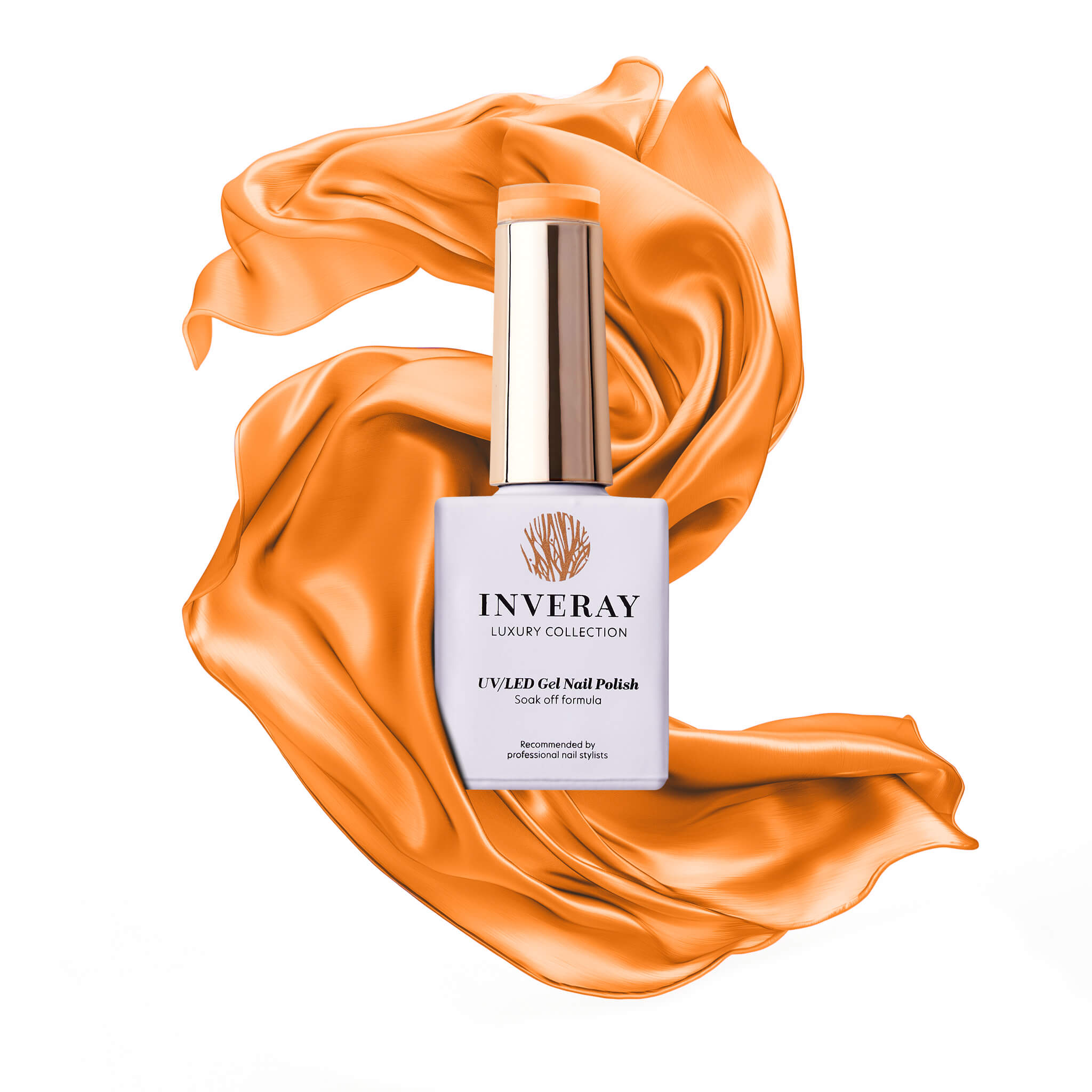 Lakier hybrydowy No. 167 - w odcieniu mandarynkowym - główny widok produktu