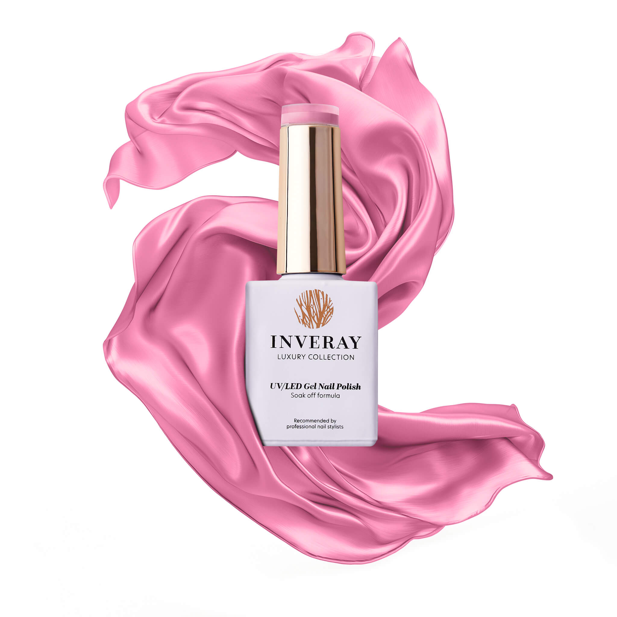 Lakier hybrydowy No. 171 - w odcieniu landrynkowym różowym - główny widok produktu