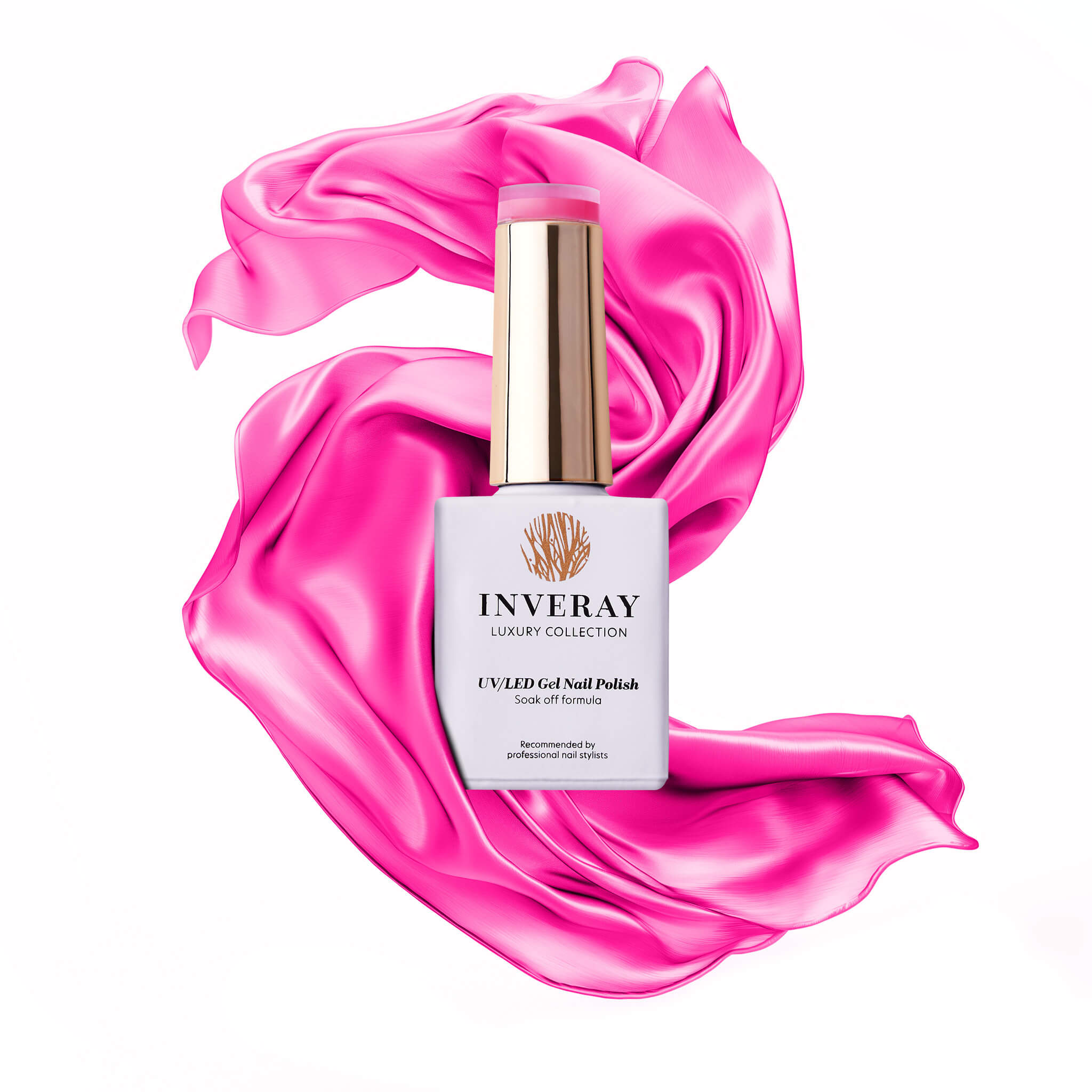 Lakier hybrydowy No. 218 - w odcieniu neonowy różowy - główny widok produktu