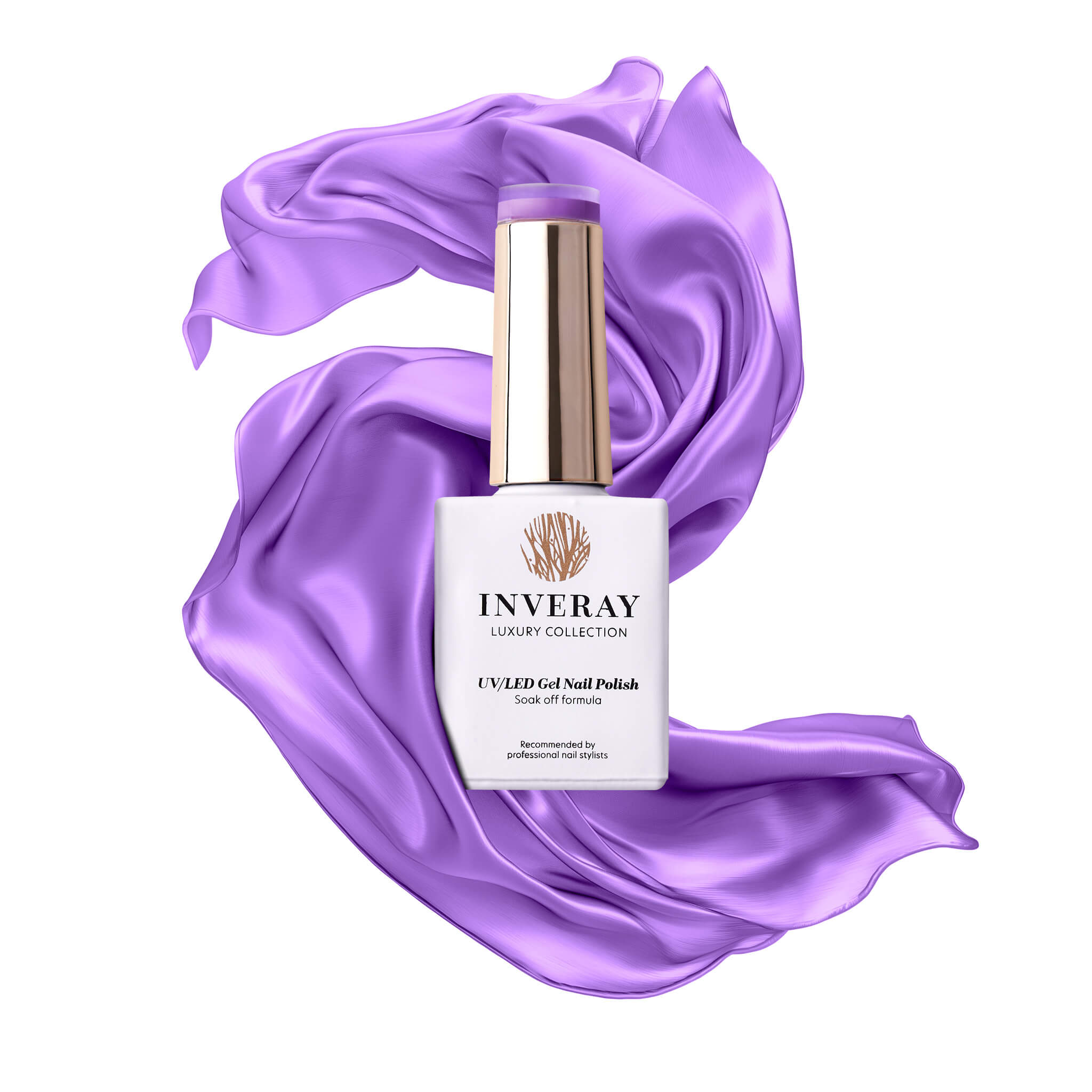 Lakier hybrydowy No. 224 - w odcieniu fioletowym - główny widok produktu