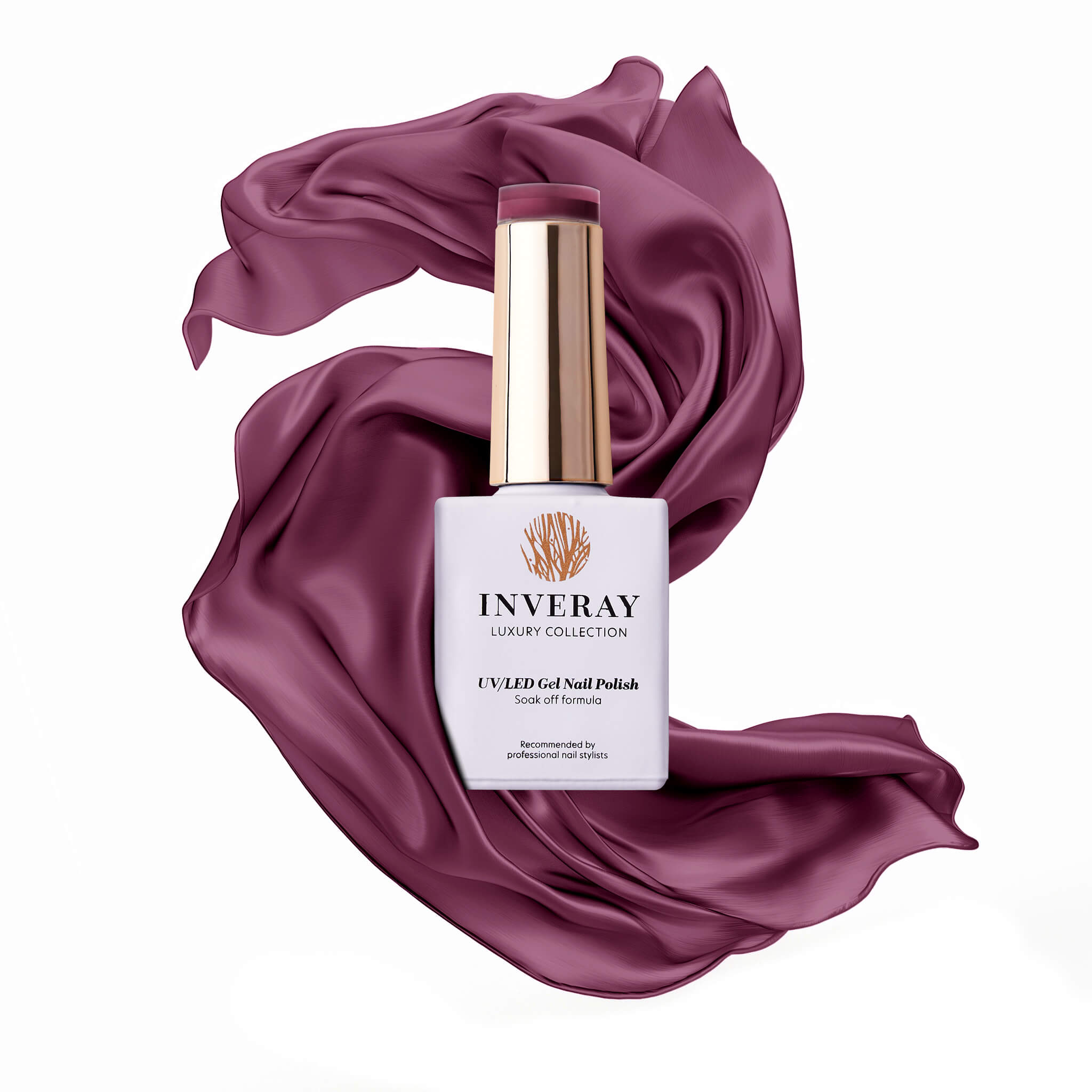 Lakier hybrydowy No. 230 - w odcieniu bakłażanowym - główny widok produktu