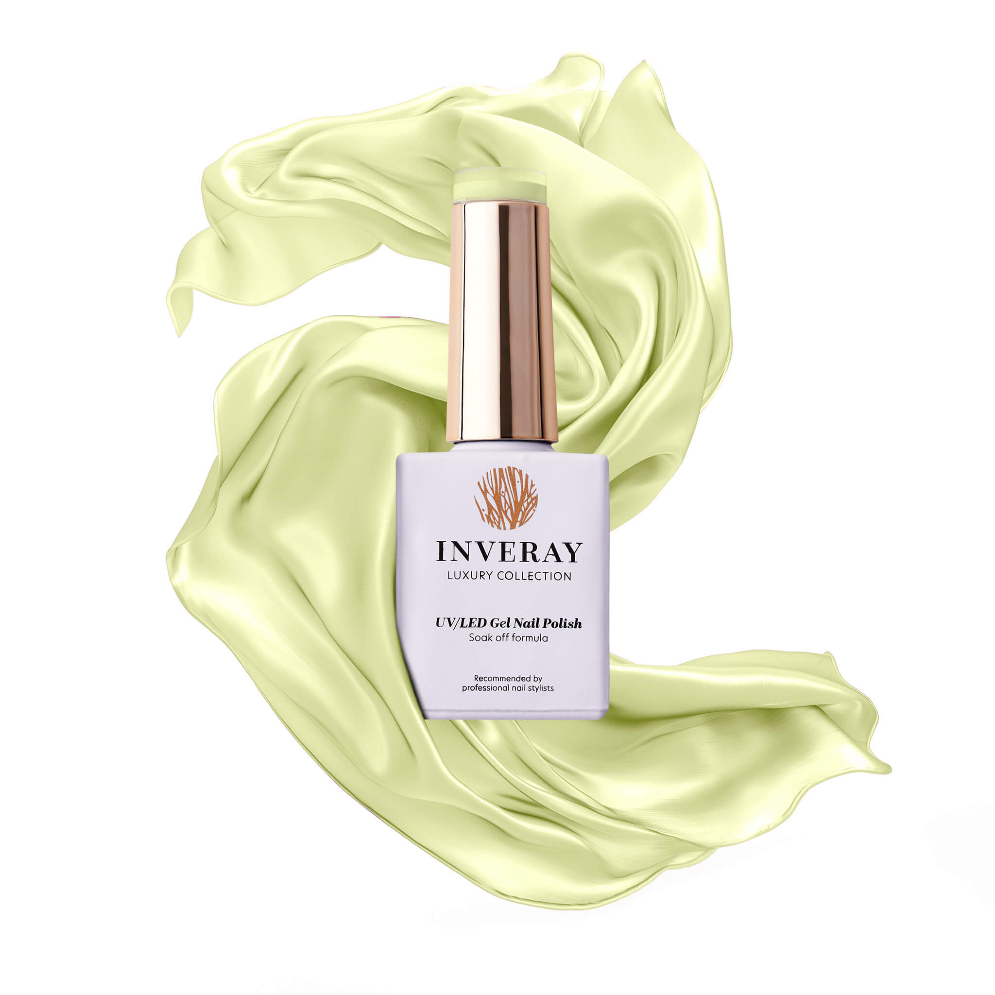 Lakier hybrydowy No. 245 - w odcieniu limonkowym - główny widok produktu