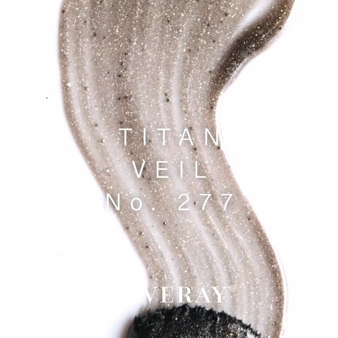 Lakier hybrydowy Inveray · Cat Eye · stalowy no. 277 · TITAN VEIL - obrazek 3
