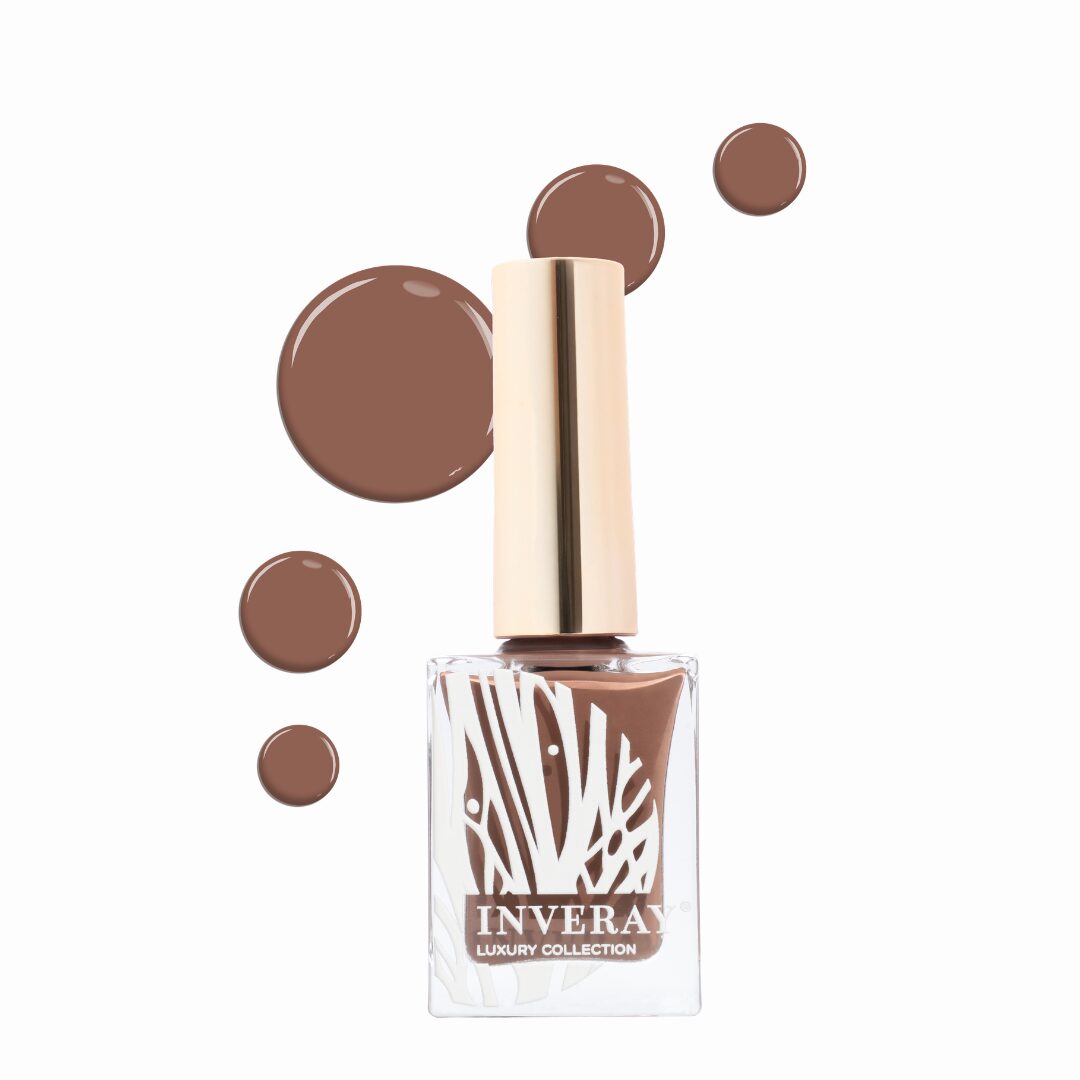 Lakier klasyczny Inveray No. 2 Ice Coffee w kremowym odcieniu kawowego nude