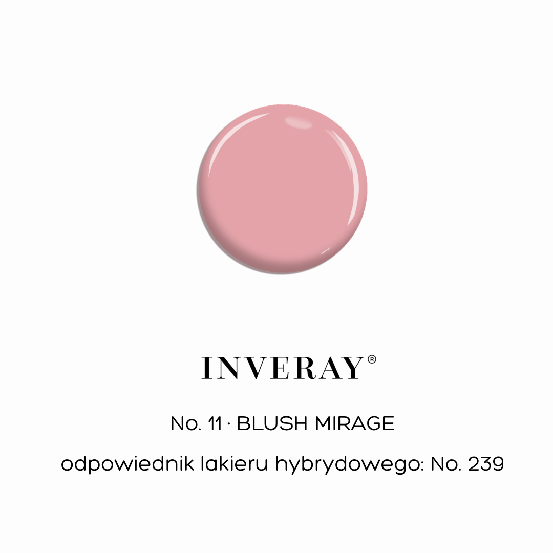 lakier-klasyczny-inveray-11-blush-mirage-kolor Lakier klasyczny Inveray No. 11 Blush Mirage w romantycznym różowym odcieniu