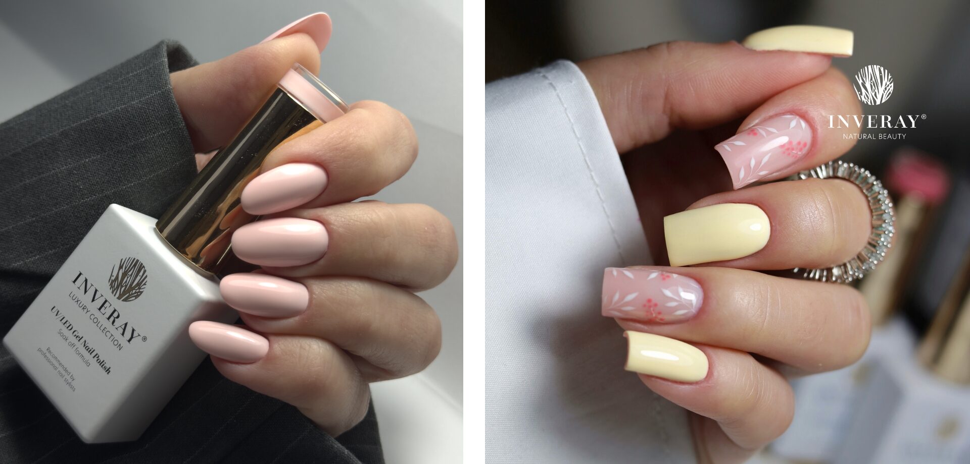 pastelowe lakiery hybrydowe na paznokciach – delikatne kolory na każdą porę roku