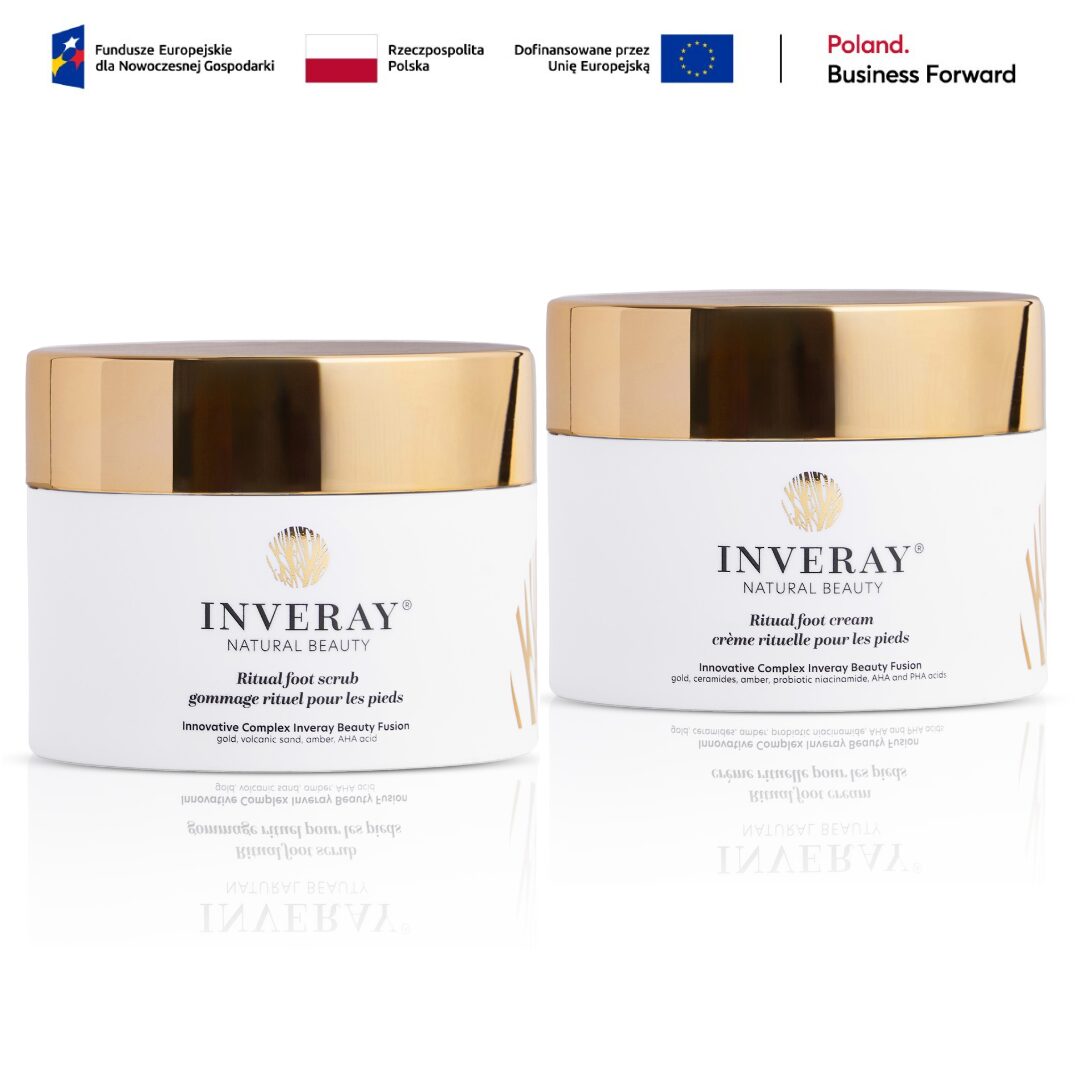 Zestaw pielęgnacyjny Inveray SPA Pedicure – krem i peeling do stóp